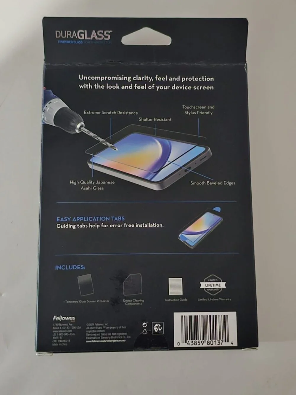 Dura Glass Tempered Glass Screen Protector Samsung Galaxy A35 5G New